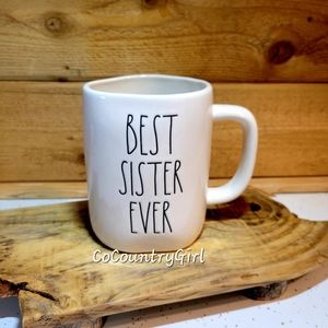 Rae Dunn "BEST SISTER EVER" MUG